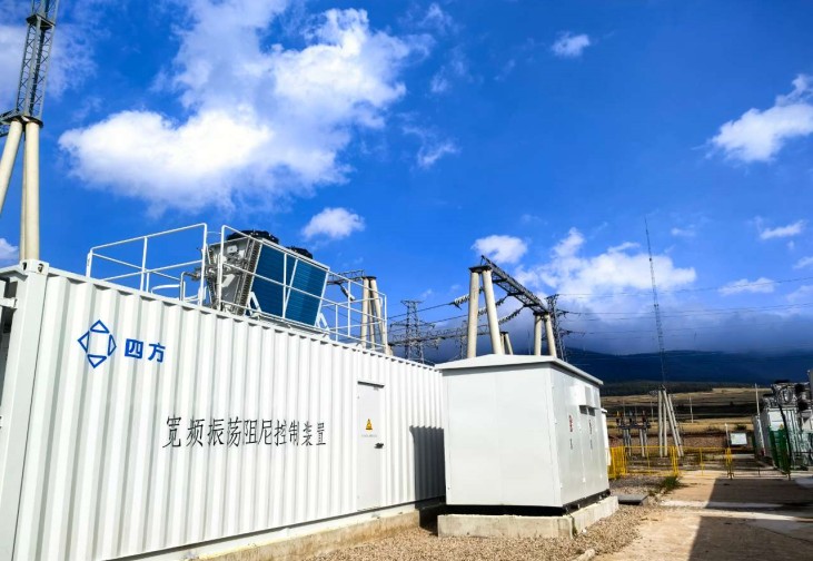 Trung Quốc! Thiết bị chuyên dụng ức chế dải tần rộng cho năng lượng mới bắt đầu ứng dụng kỹ thuật, cục khử rung điện của công ty đã đi vào hoạt động!